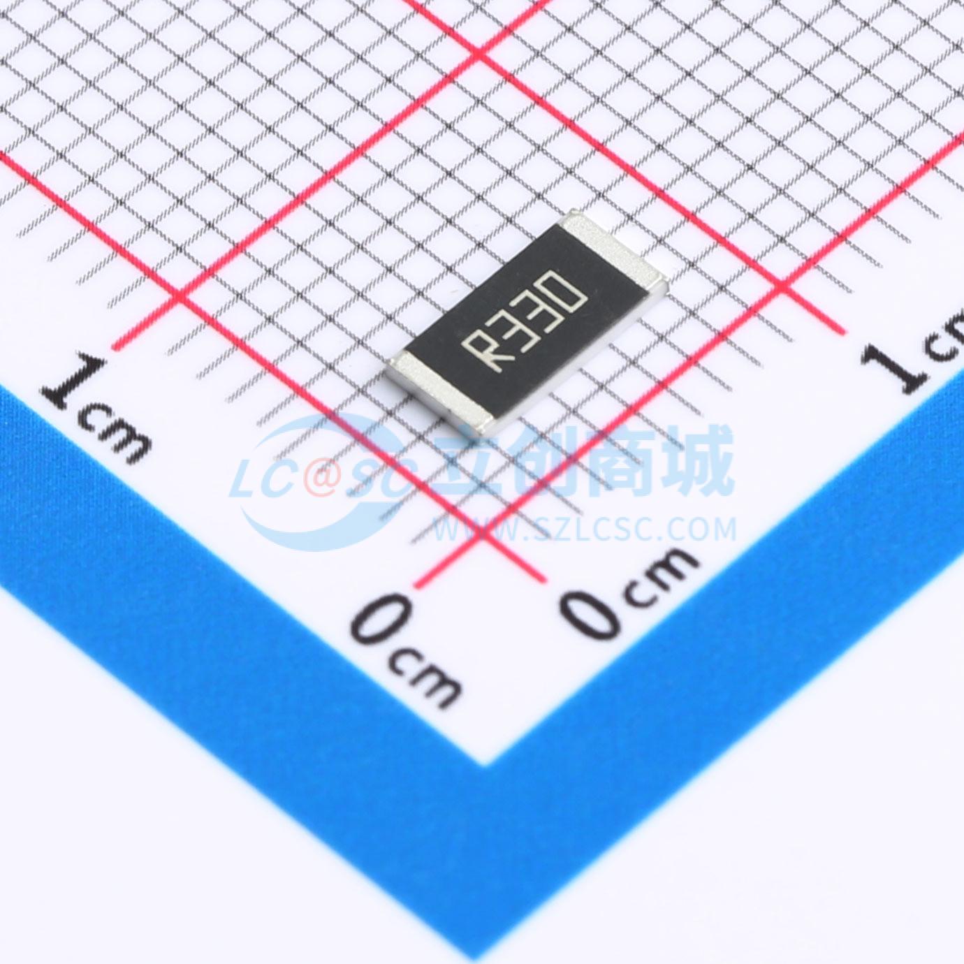 点击查看大图 CF2512JN0R33B实物图