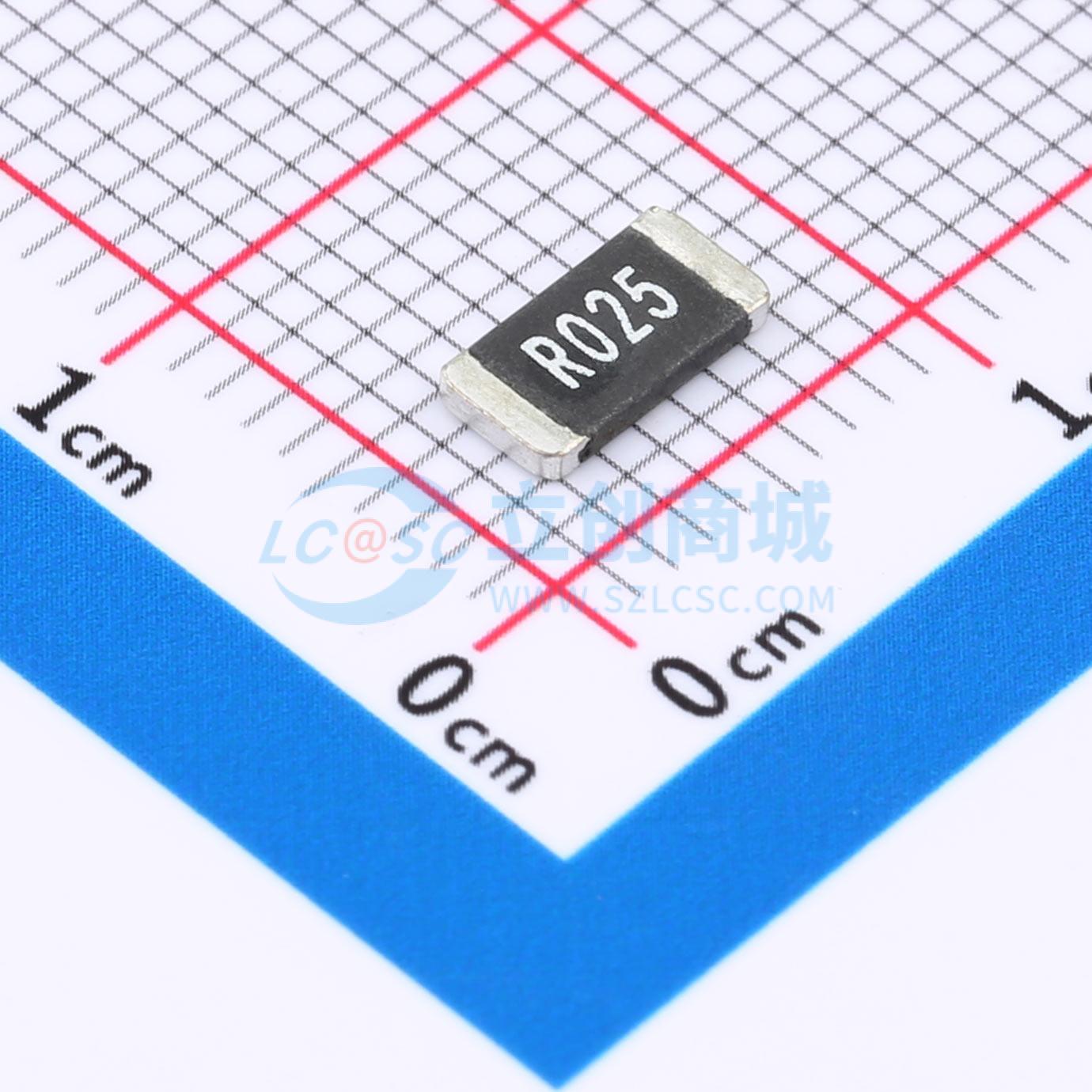 ECSR2512FR025Q9实物图