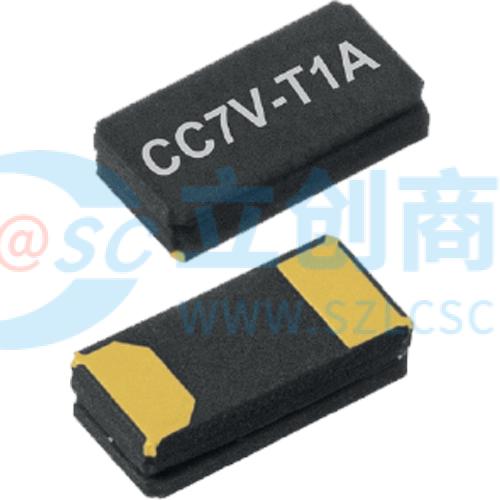点击查看大图 CC7V-T1A-32.768KHZ-9.0PF-100PPM-TC-QA实物图