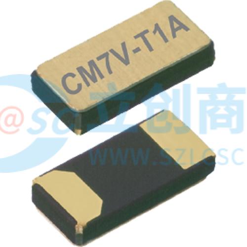 点击查看大图 CM7V-T1A-32.768KHZ-12.5PF-20PPM-TC-QA实物图