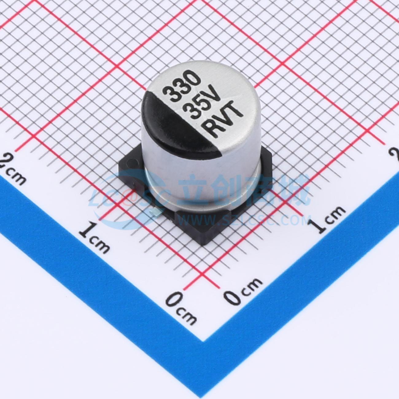 RVT1V331M1010ZY实物图