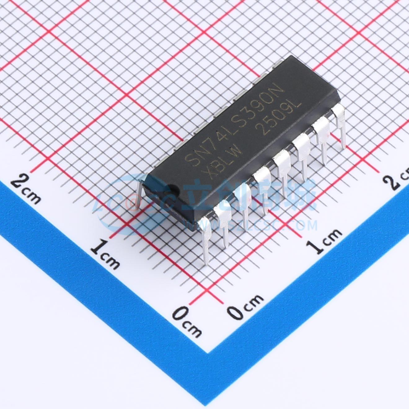 点击查看大图 SN74LS390N(XBLW)实物图