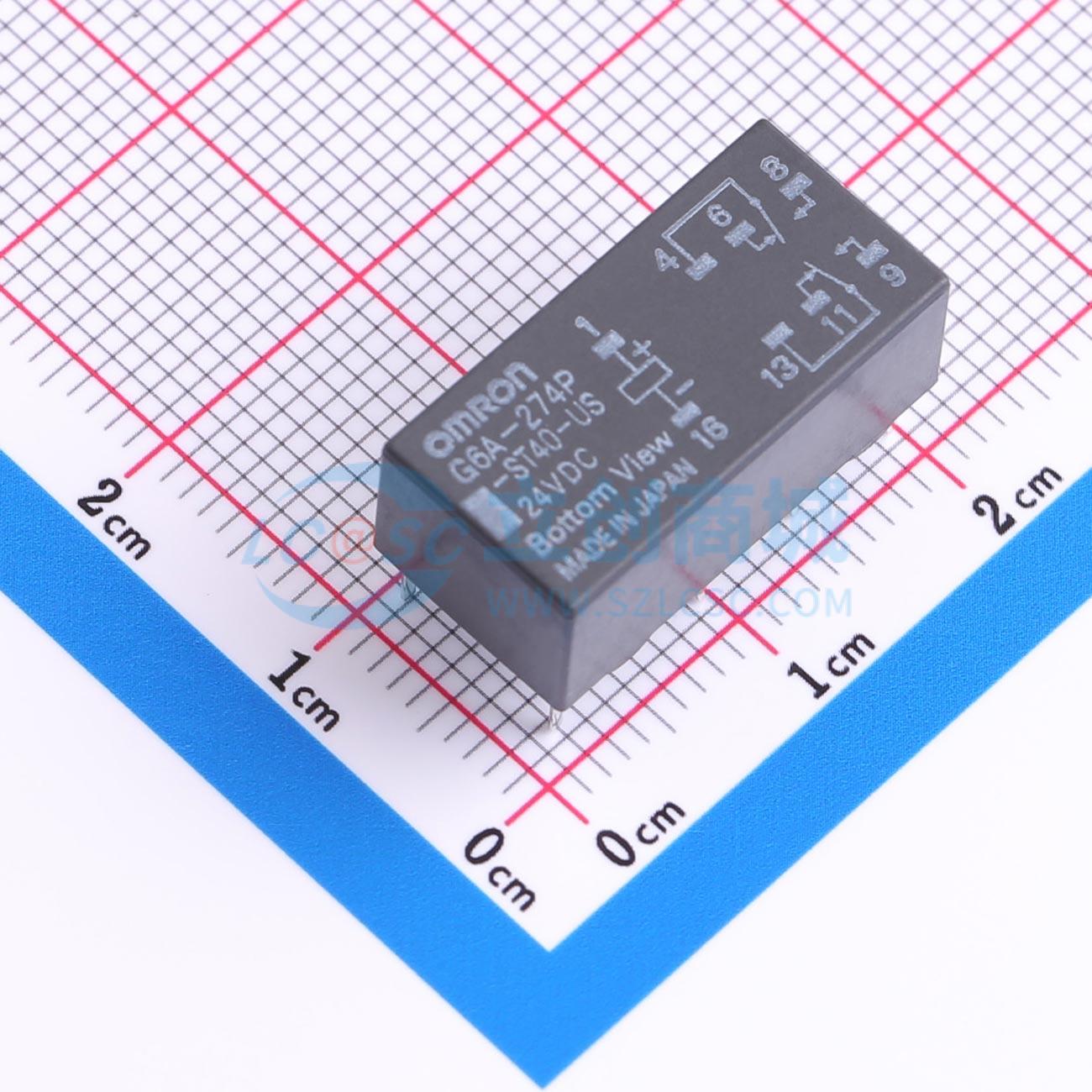 点击查看大图 G6A-274P-ST40-US-DC24实物图