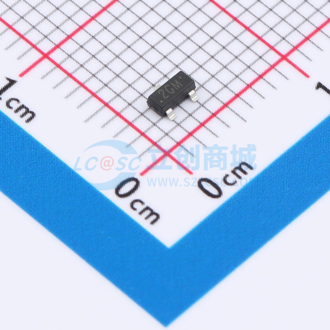 点击查看大图 SMMBTA56LT3G-HXY实物图