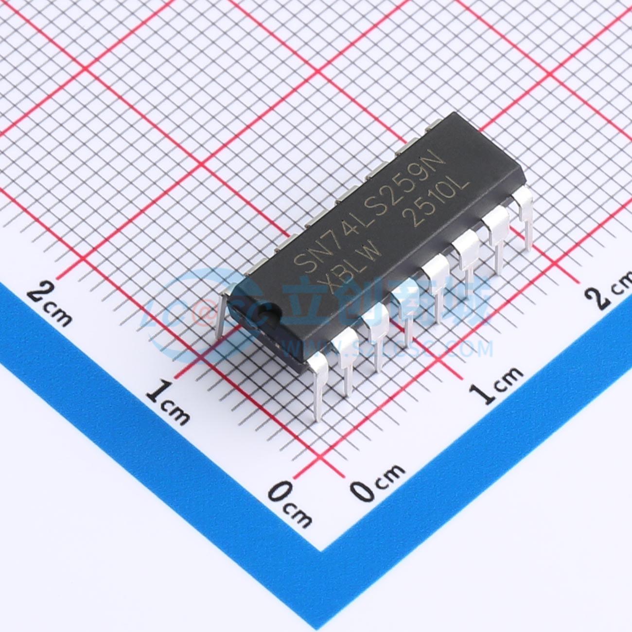 点击查看大图 SN74LS259N(XBLW)实物图