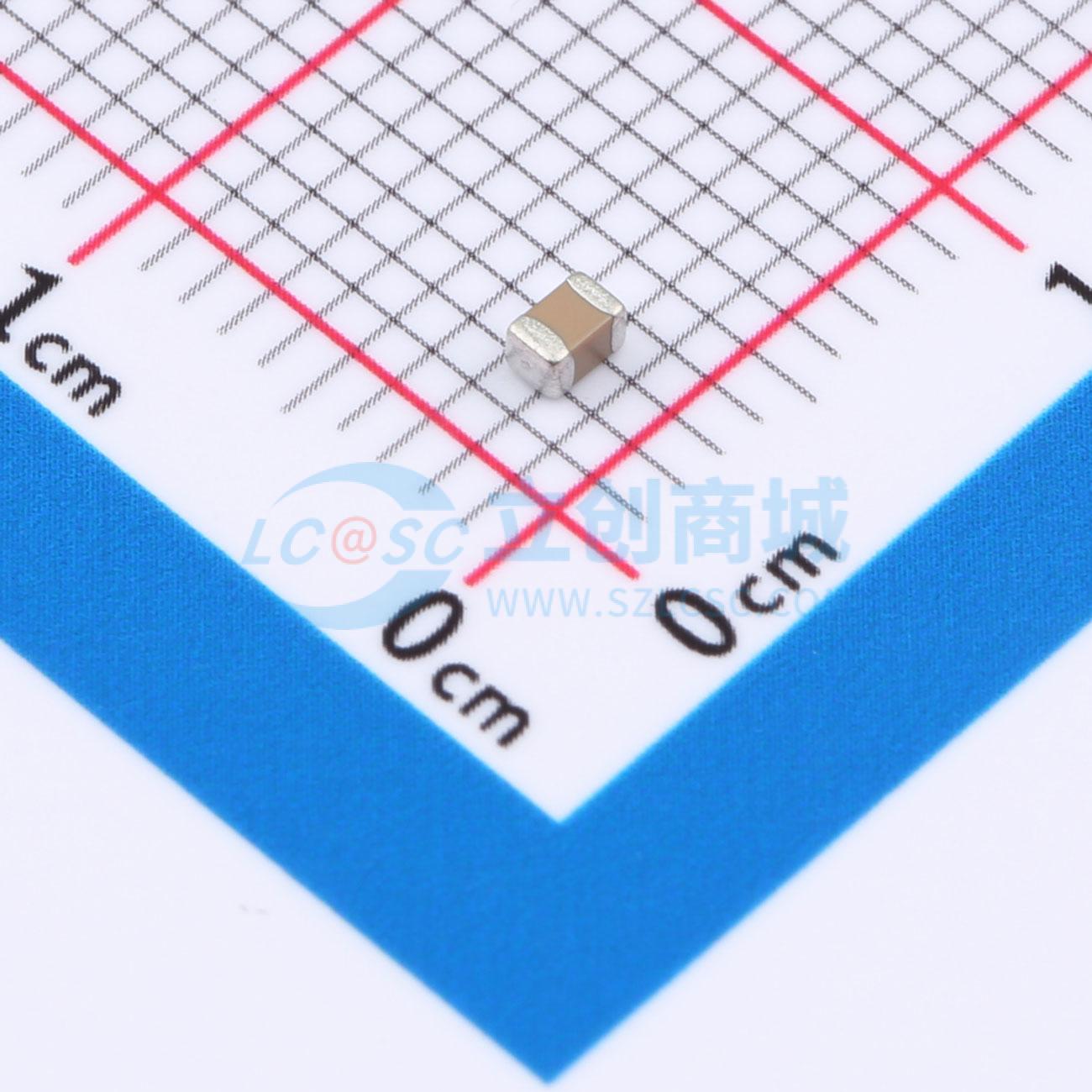 点击查看大图 CGA0805X7R103K251MT实物图