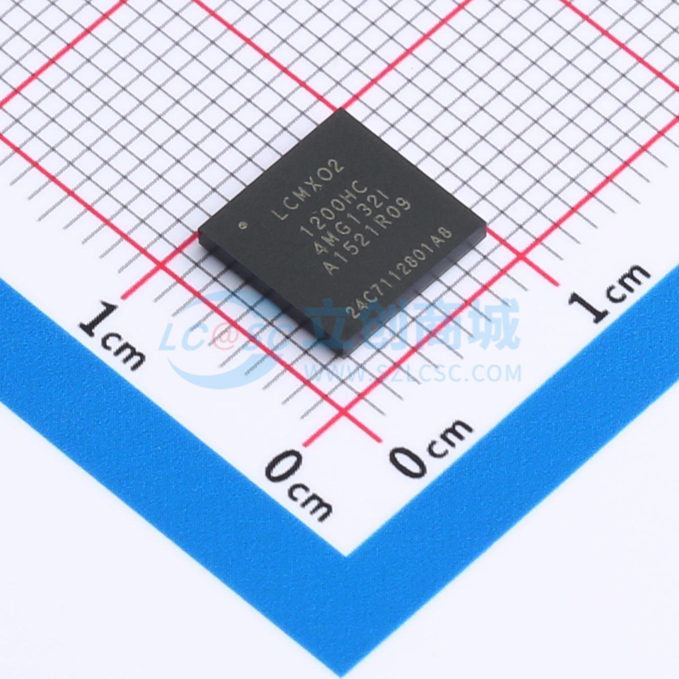 点击查看大图 LCMXO2-1200HC-4MG132I实物图