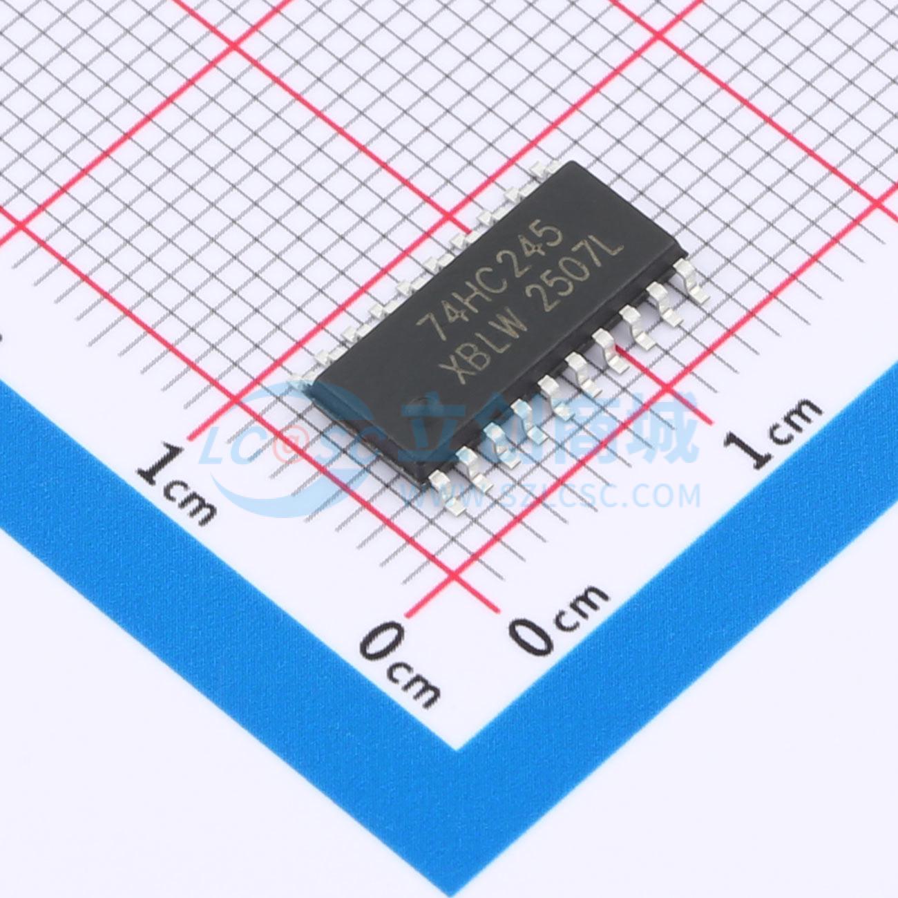 SN74HC245NSDTR(XBLW)实物图