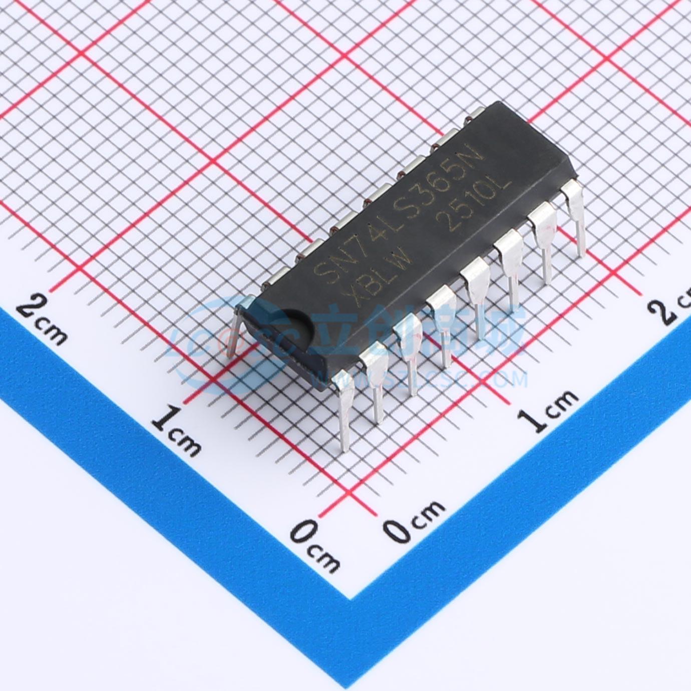 点击查看大图 SN74LS365N(XBLW)实物图