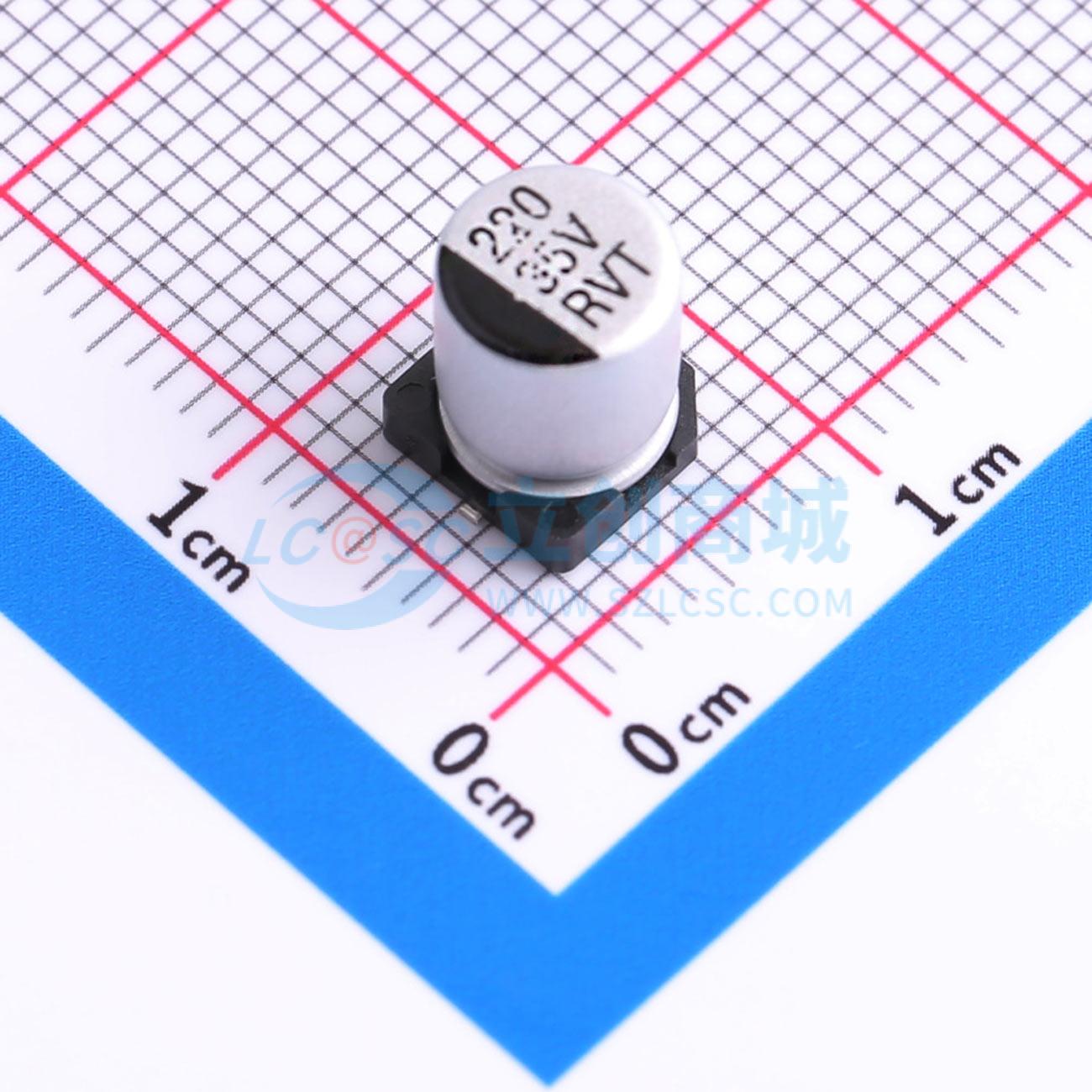 点击查看大图 RVT35V220M6X8实物图