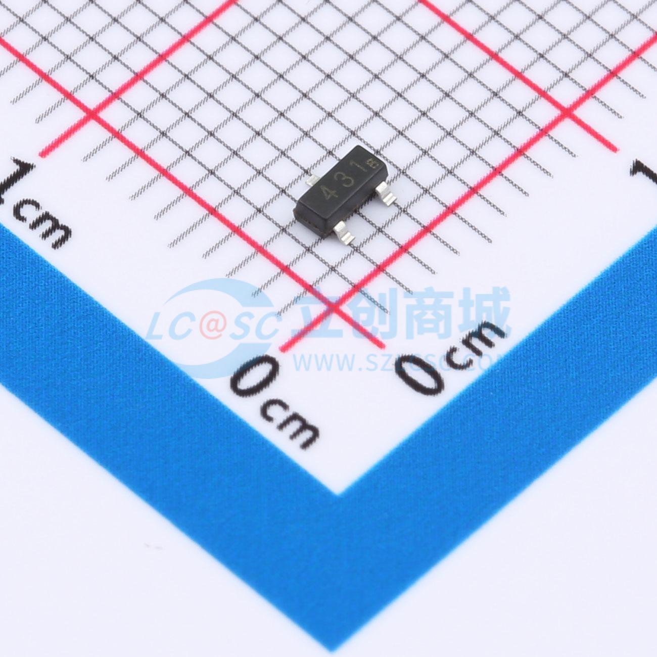 点击查看大图 LM431SCCMFX-TP实物图