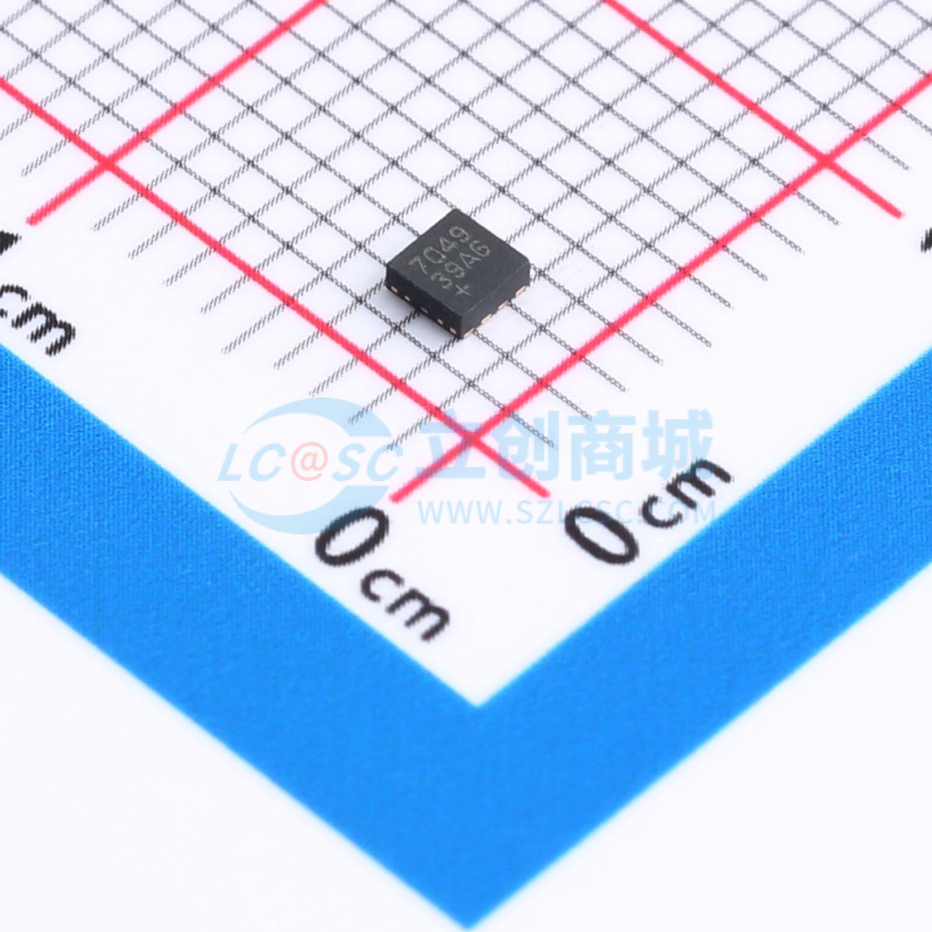 MAX17049G+T10实物图