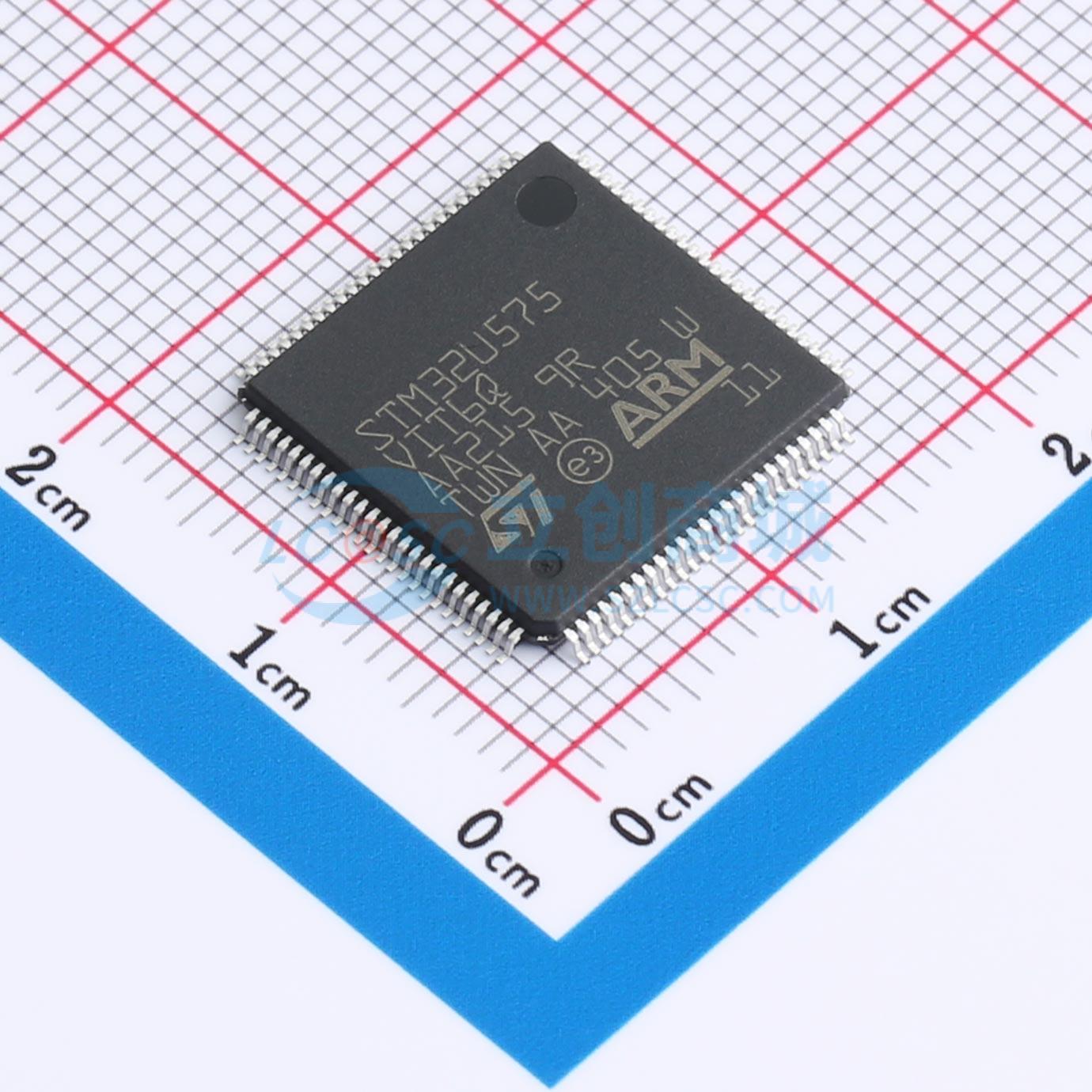 点击查看大图 STM32U575VIT6Q实物图