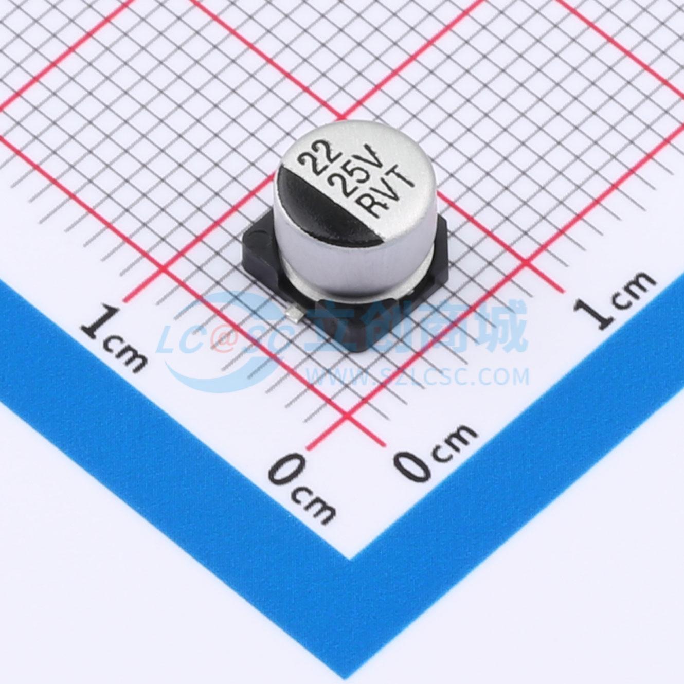 RVT1E220M0605ZY实物图