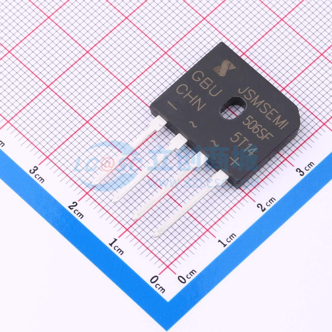 点击查看大图 GBU506SF实物图