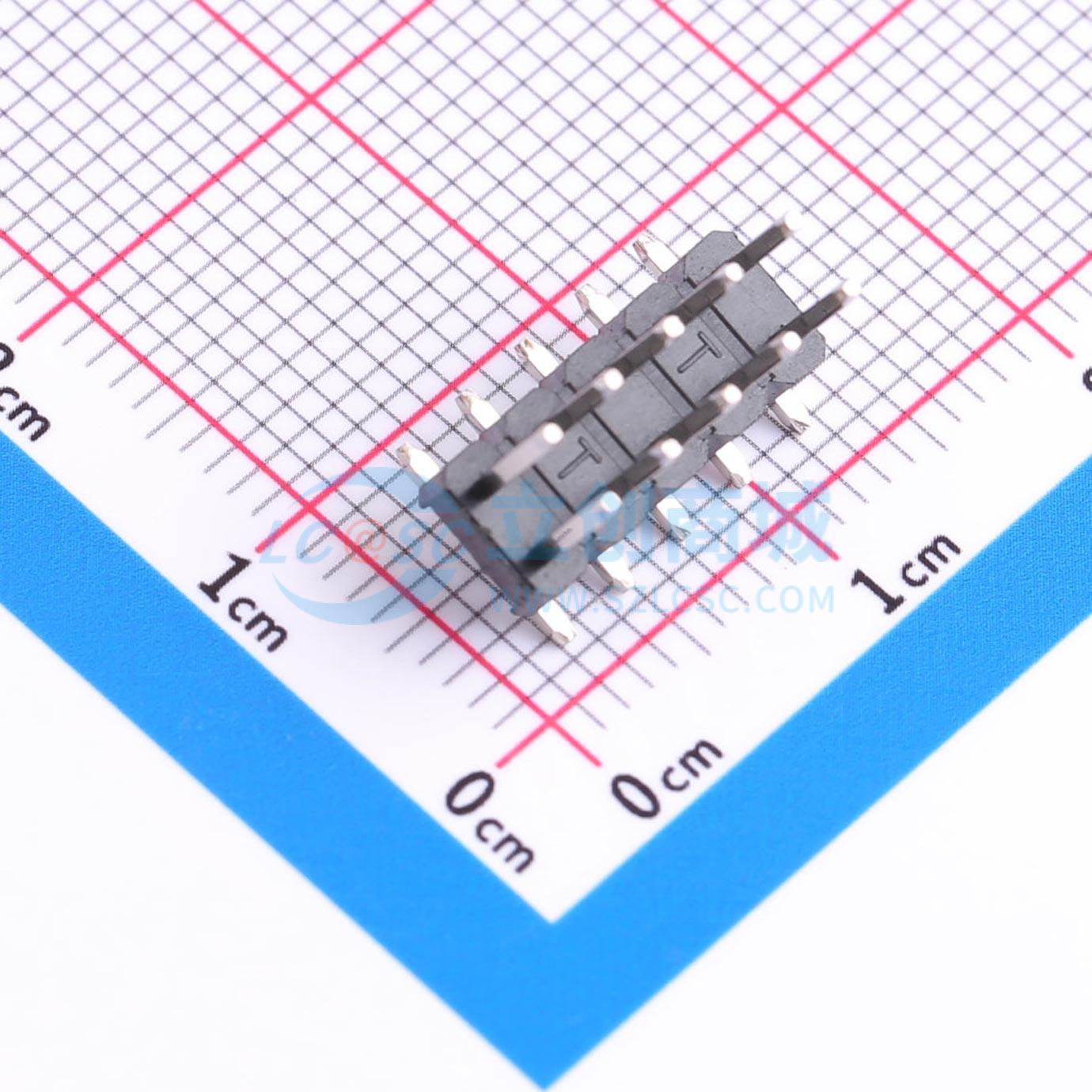 点击查看大图 HX PZ2.54-2x5P TP-D实物图