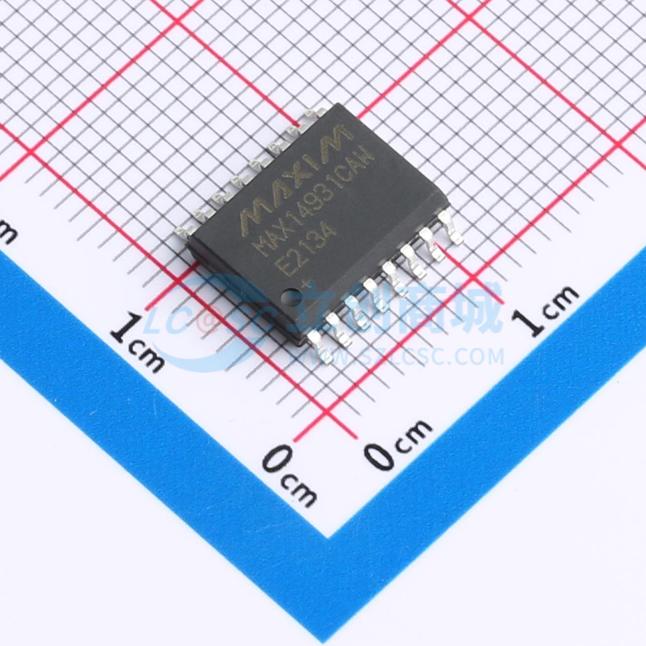 点击查看大图 MAX14931CAWE+实物图