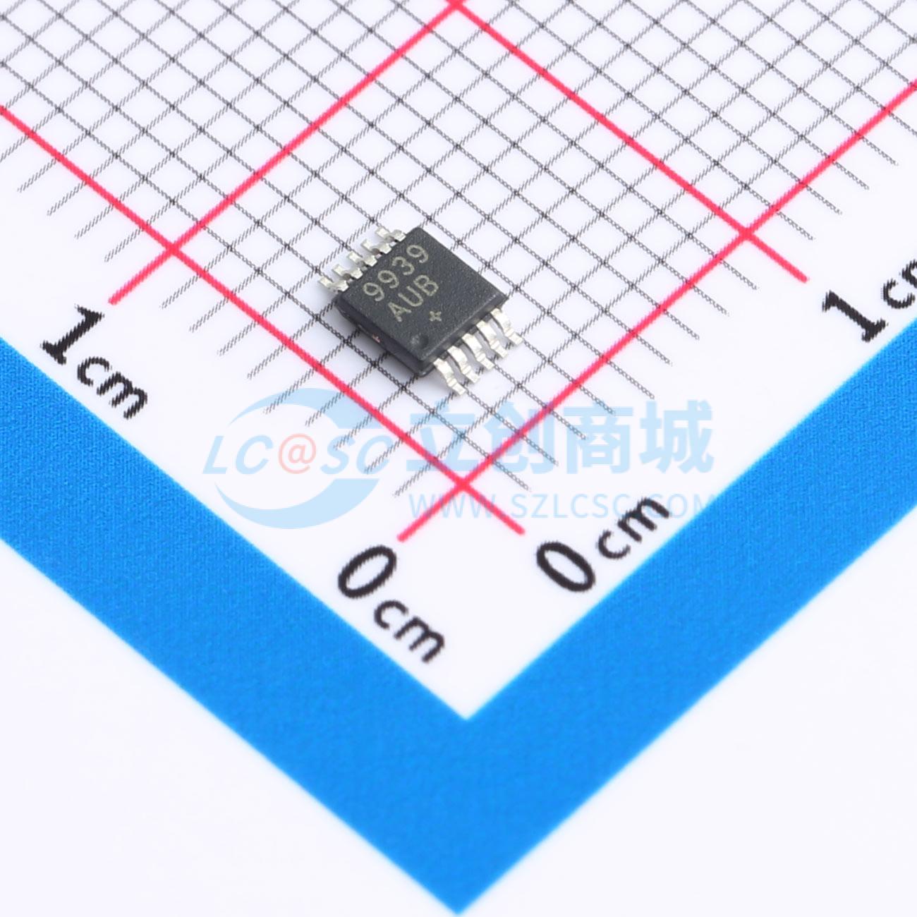 MAX9939AUB+T实物图