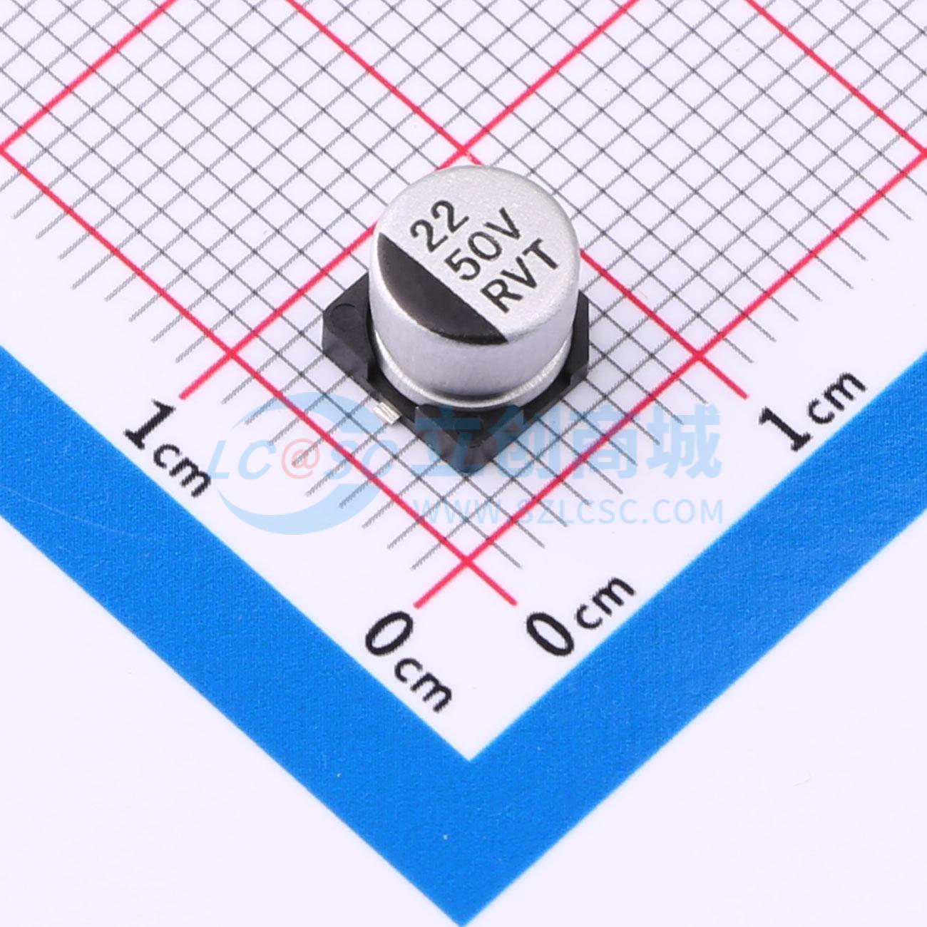 RVT1H220M0605ZY实物图