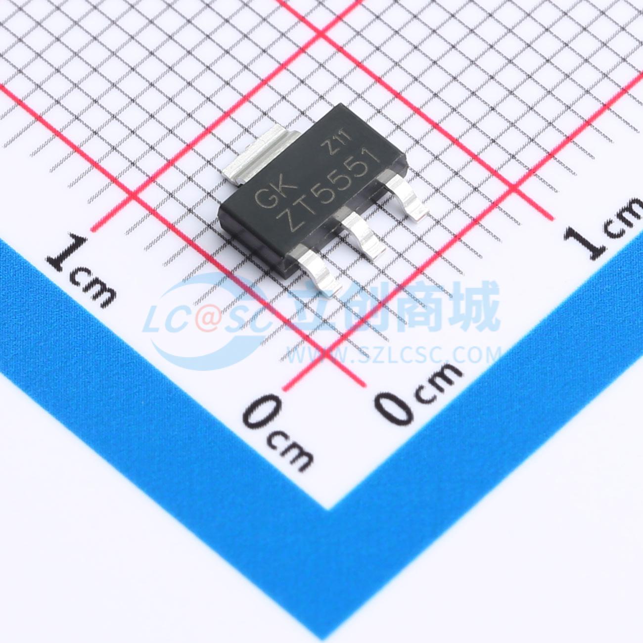 点击查看大图 CZT5551实物图