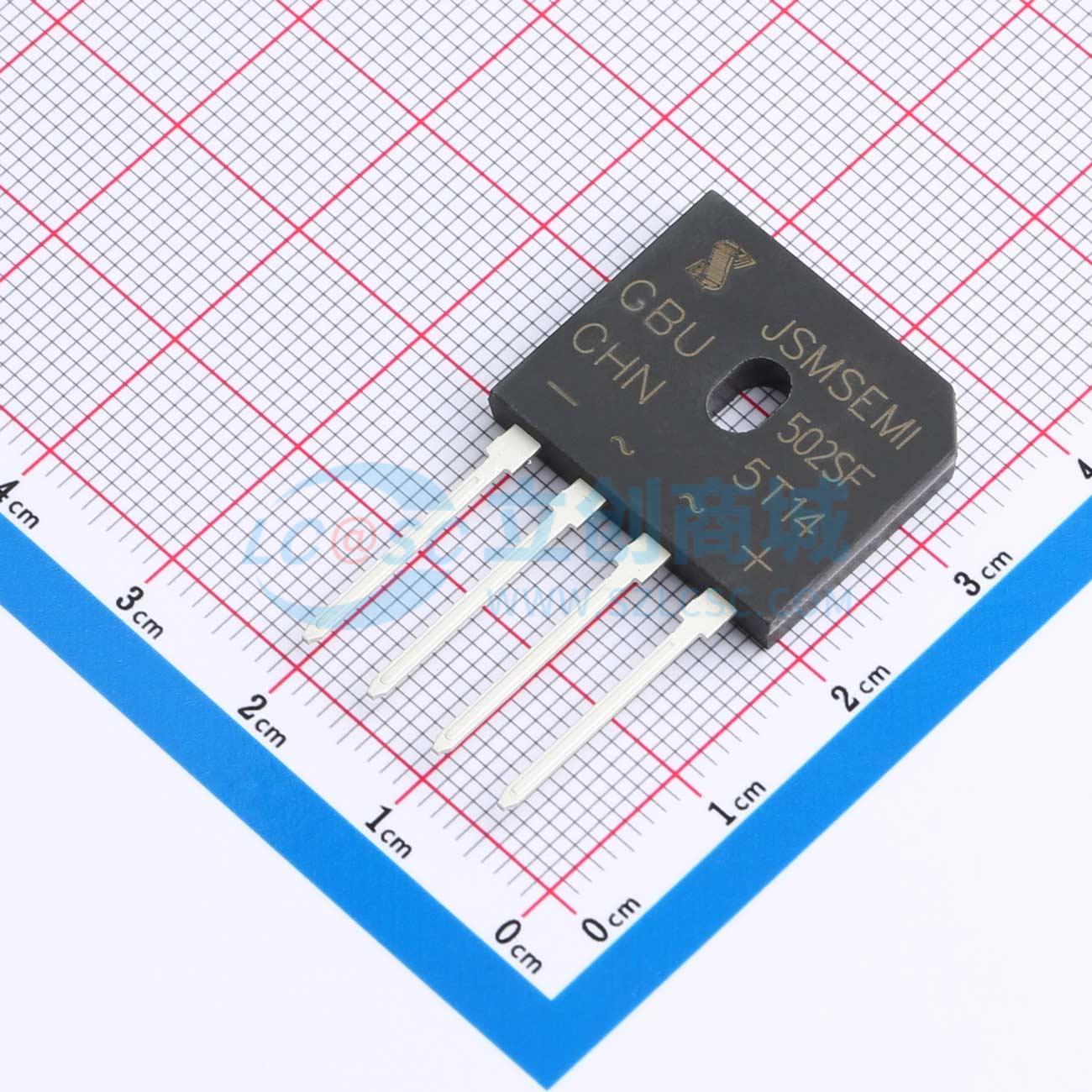 点击查看大图 GBU502SF实物图
