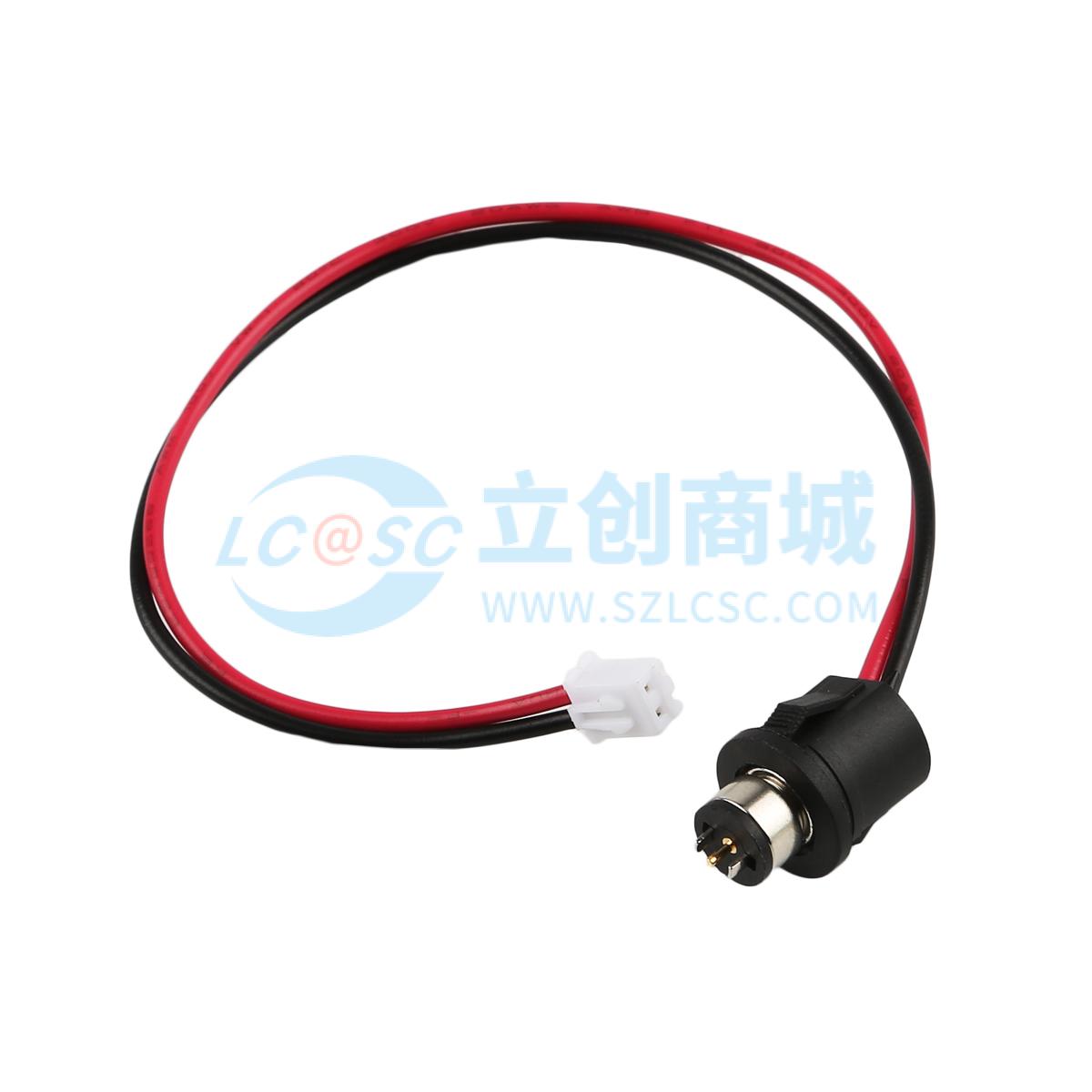 dc-12a-cx male with XH terminal + 6-8mm female实物图