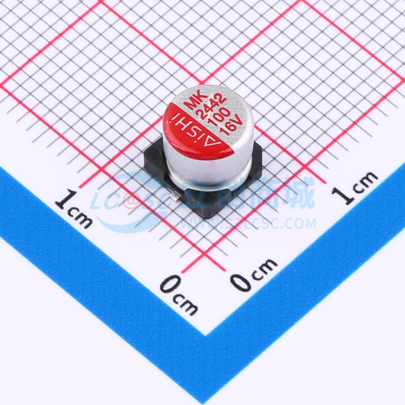 点击查看大图 EMK1CM101E61D00RZ实物图