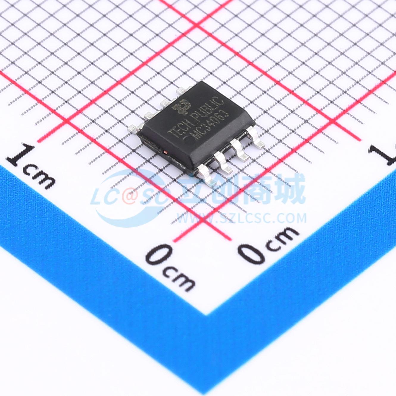 点击查看大图 MC34063S8实物图