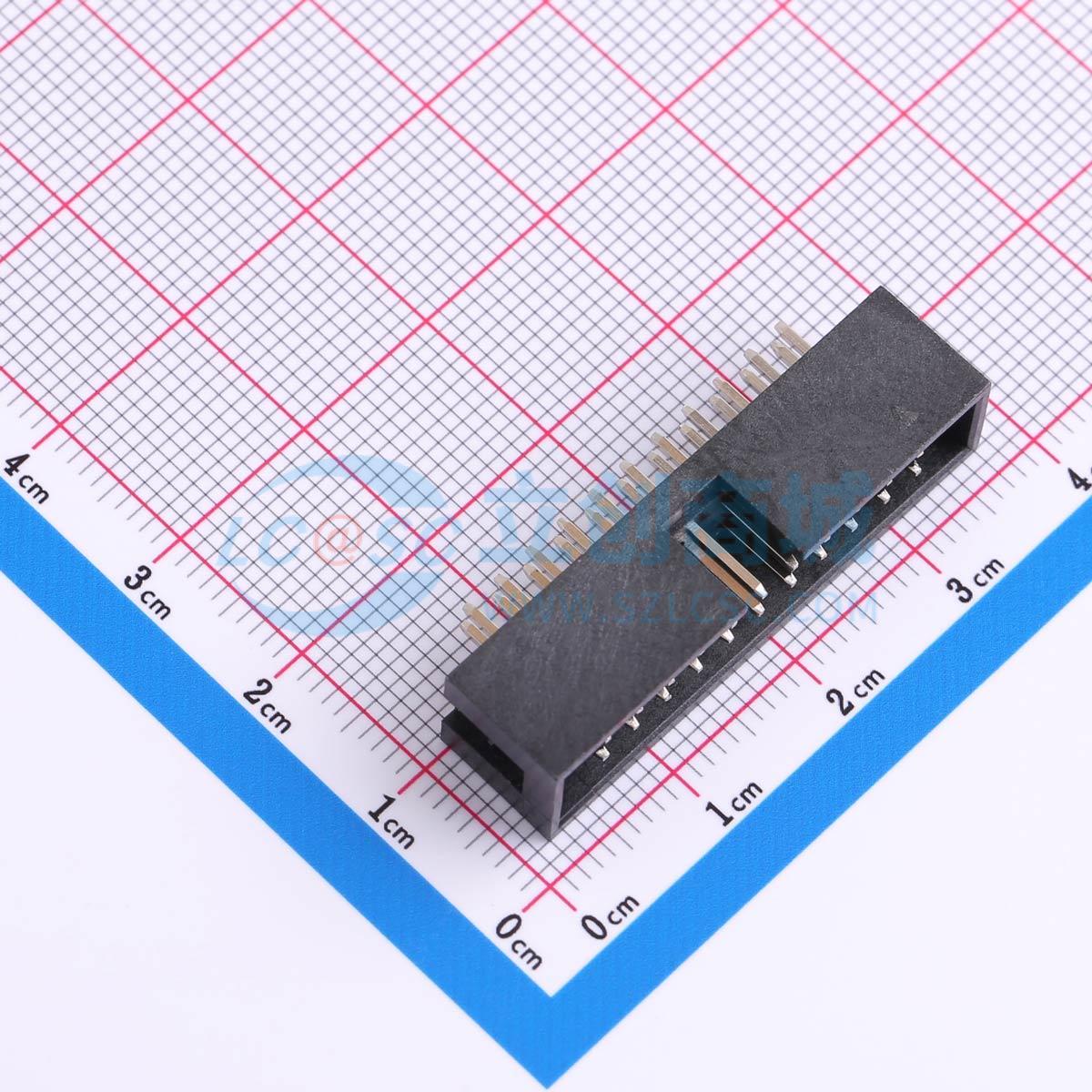 点击查看大图 HX JN2.54-2x11P ZZ H8.9实物图