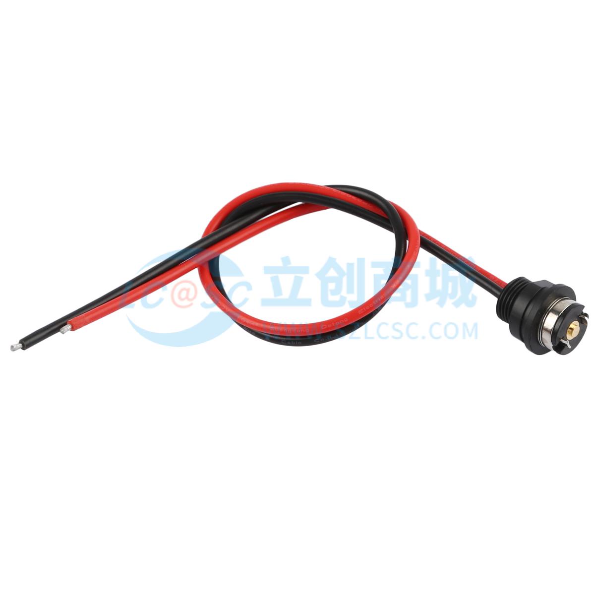 CX-13mm silver male with wire high current 10A+cx-13mm-F实物图