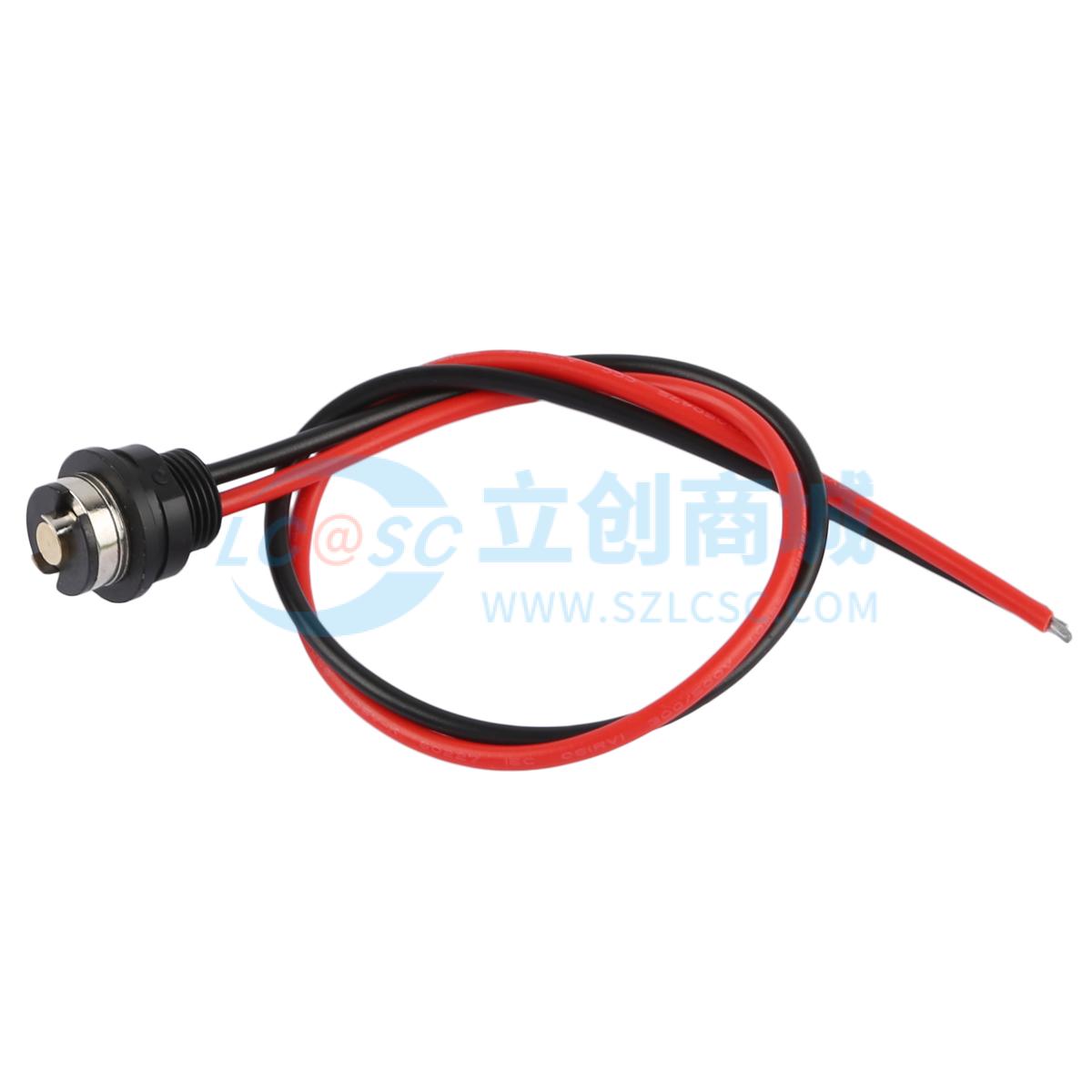 CX-13mm silver female with wire high current 10A+cx-13mm-M实物图