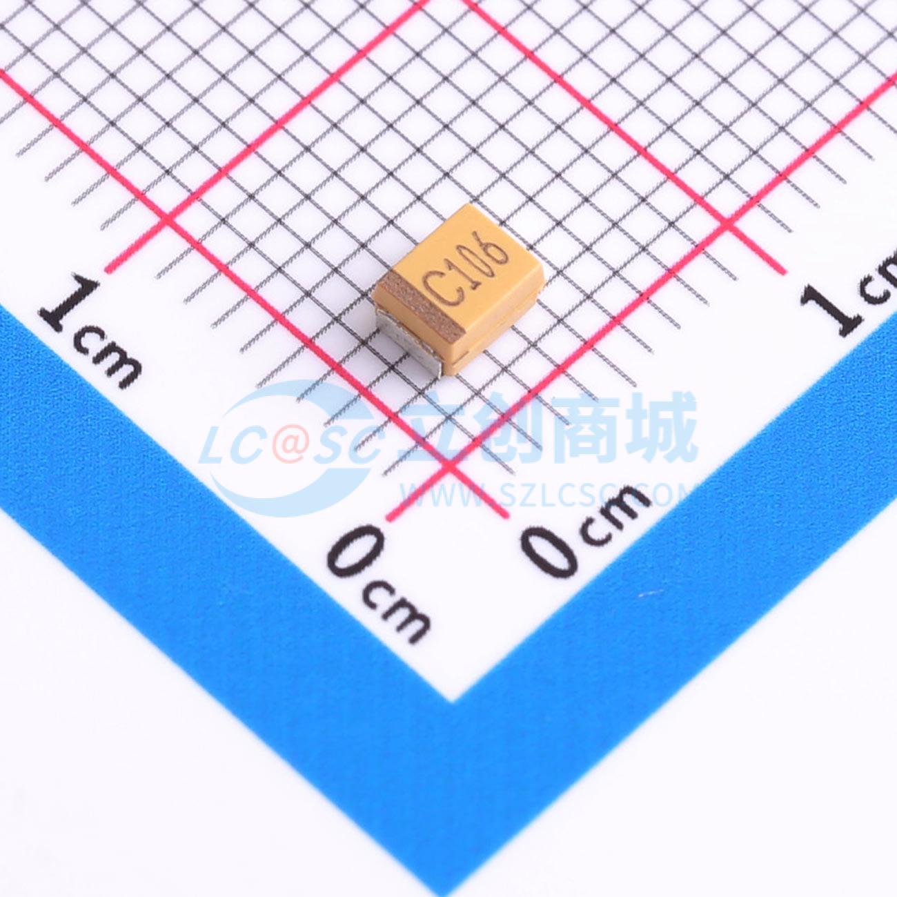 点击查看大图 TC212B106K016Y实物图