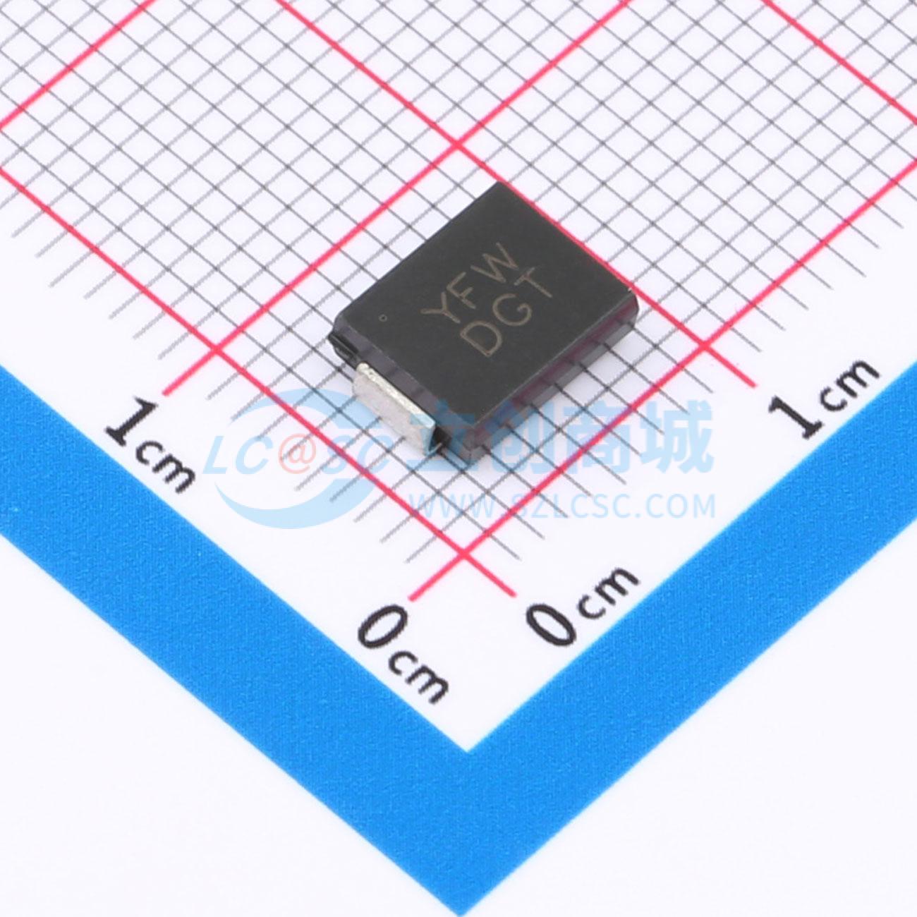 点击查看大图 SMDJ78CA实物图