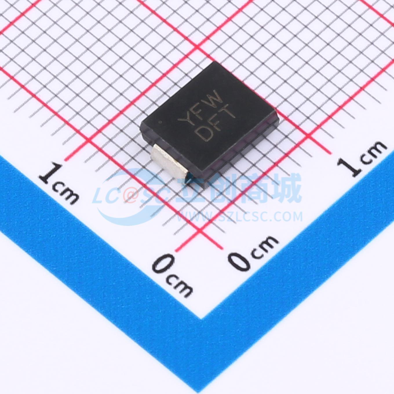 点击查看大图 SMDJ43CA实物图