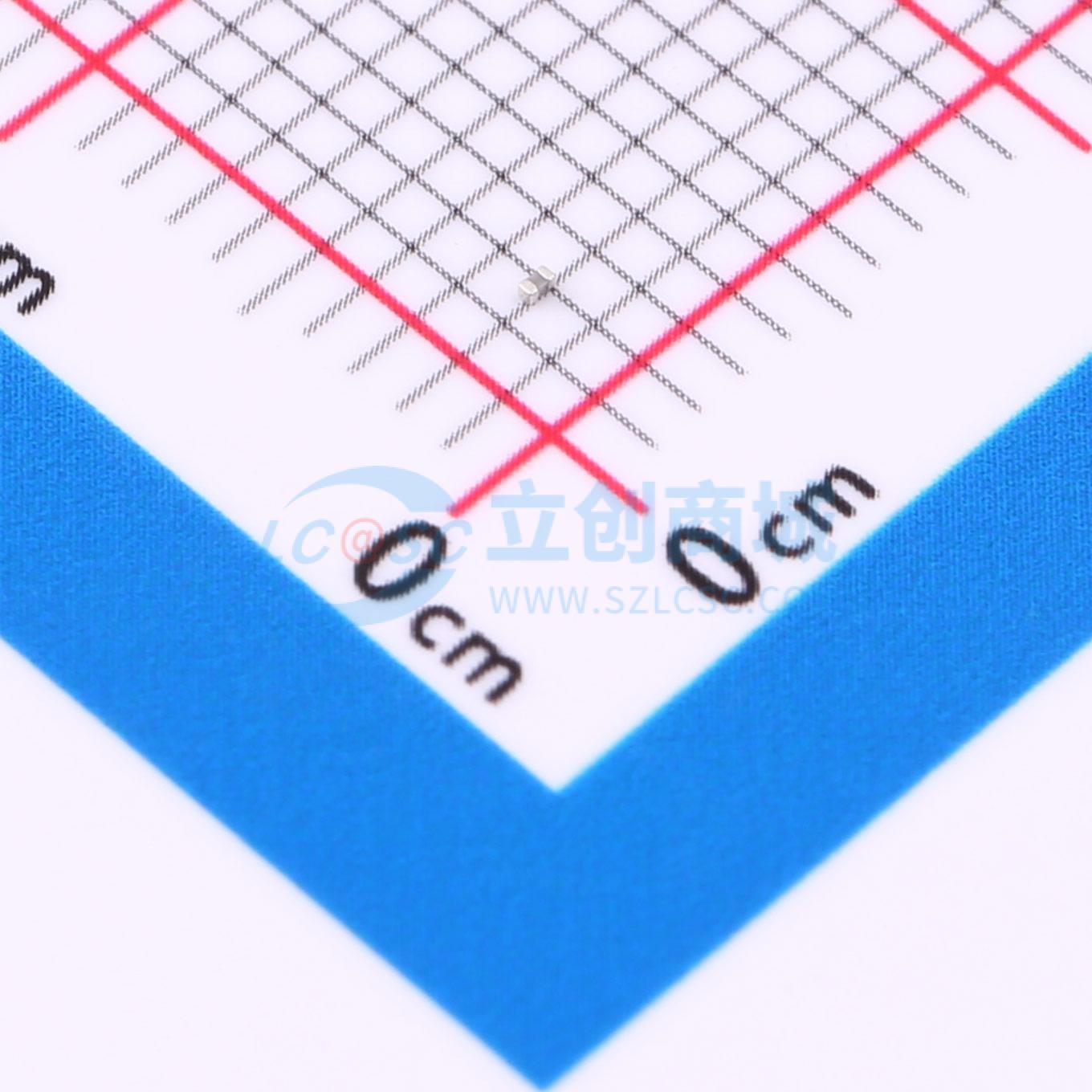 点击查看大图 CGA0201C0G7R5C500ET实物图