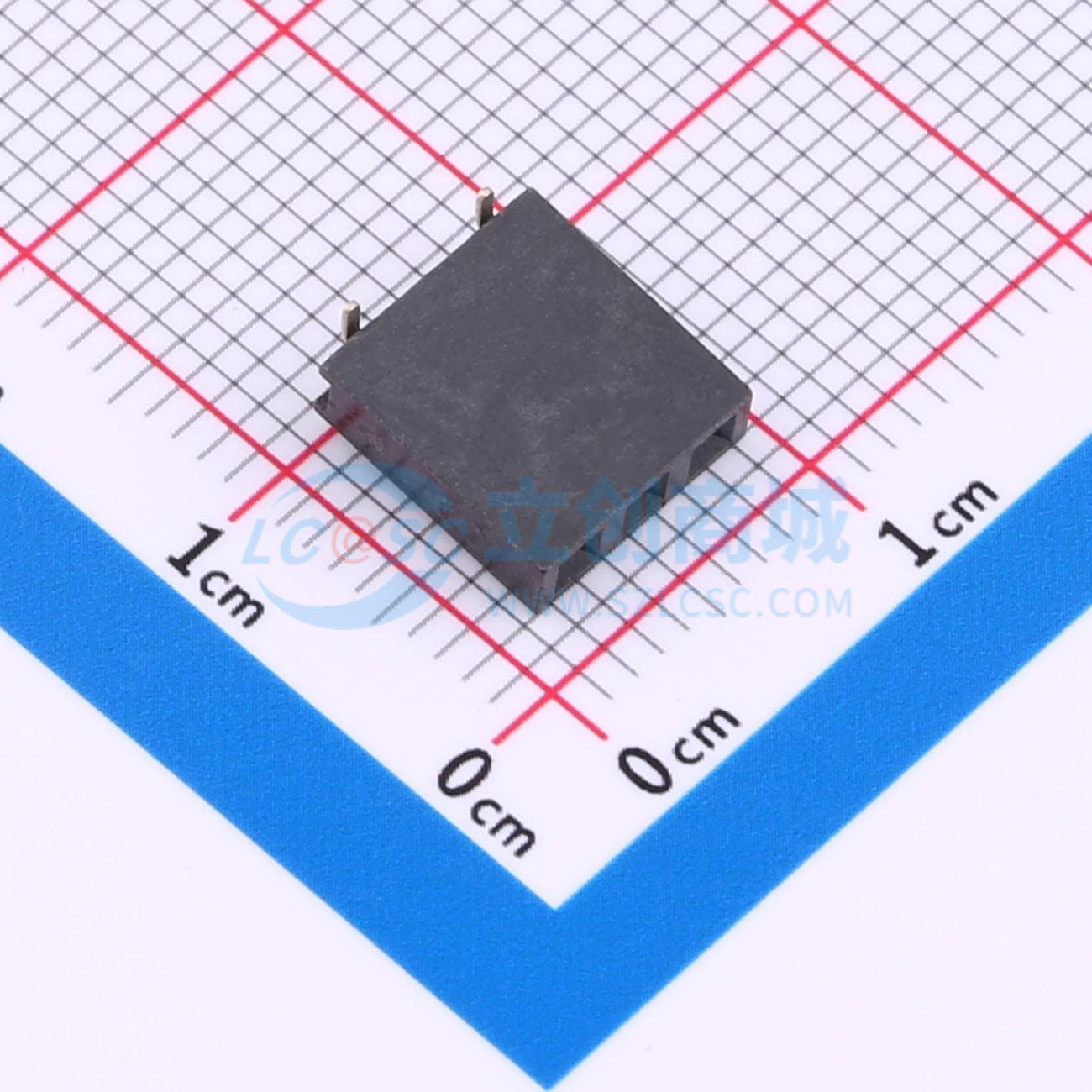 点击查看大图 HX PM2.54-1x3P TP H8.5-YQ实物图