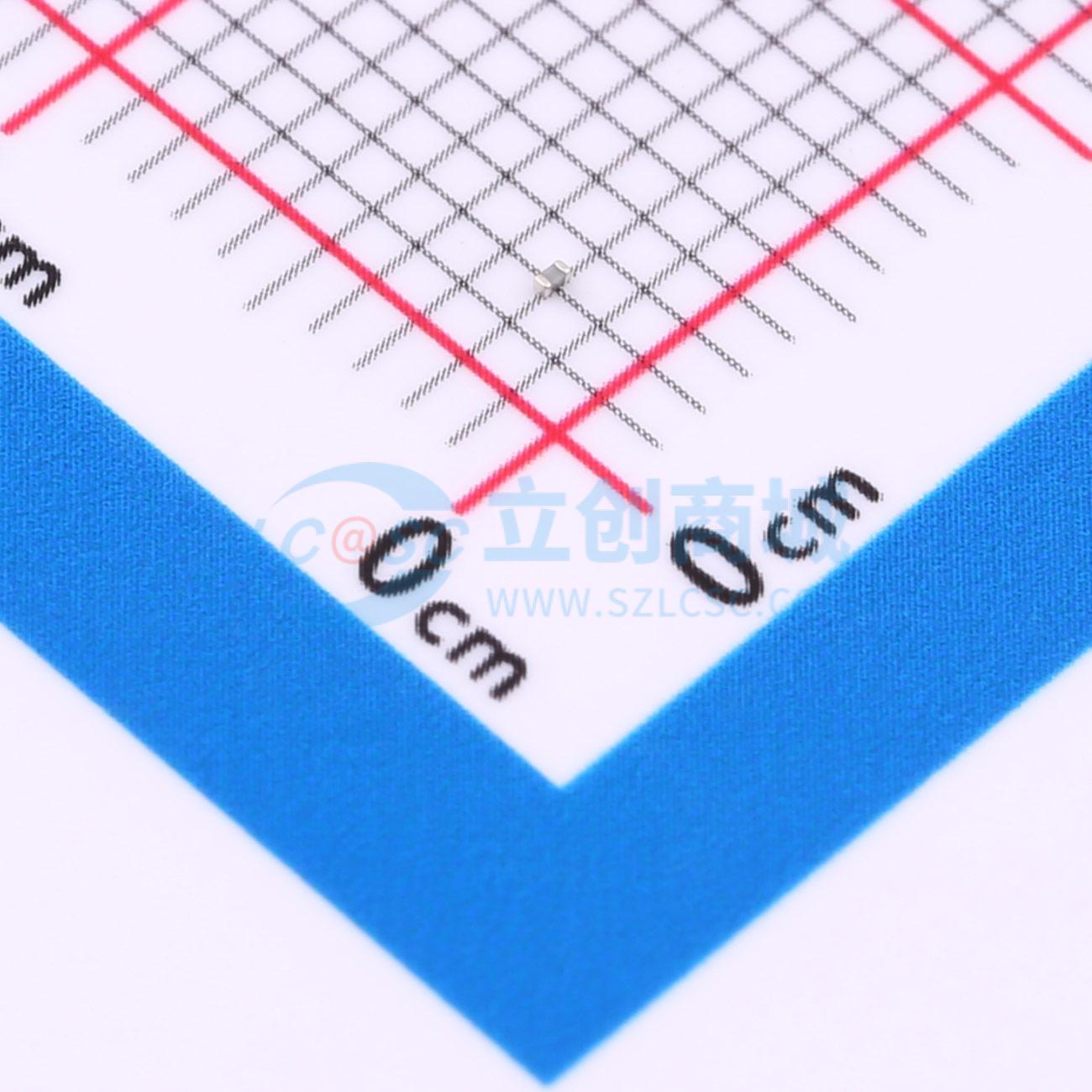 点击查看大图 CGA0201C0G1R2B500ET实物图