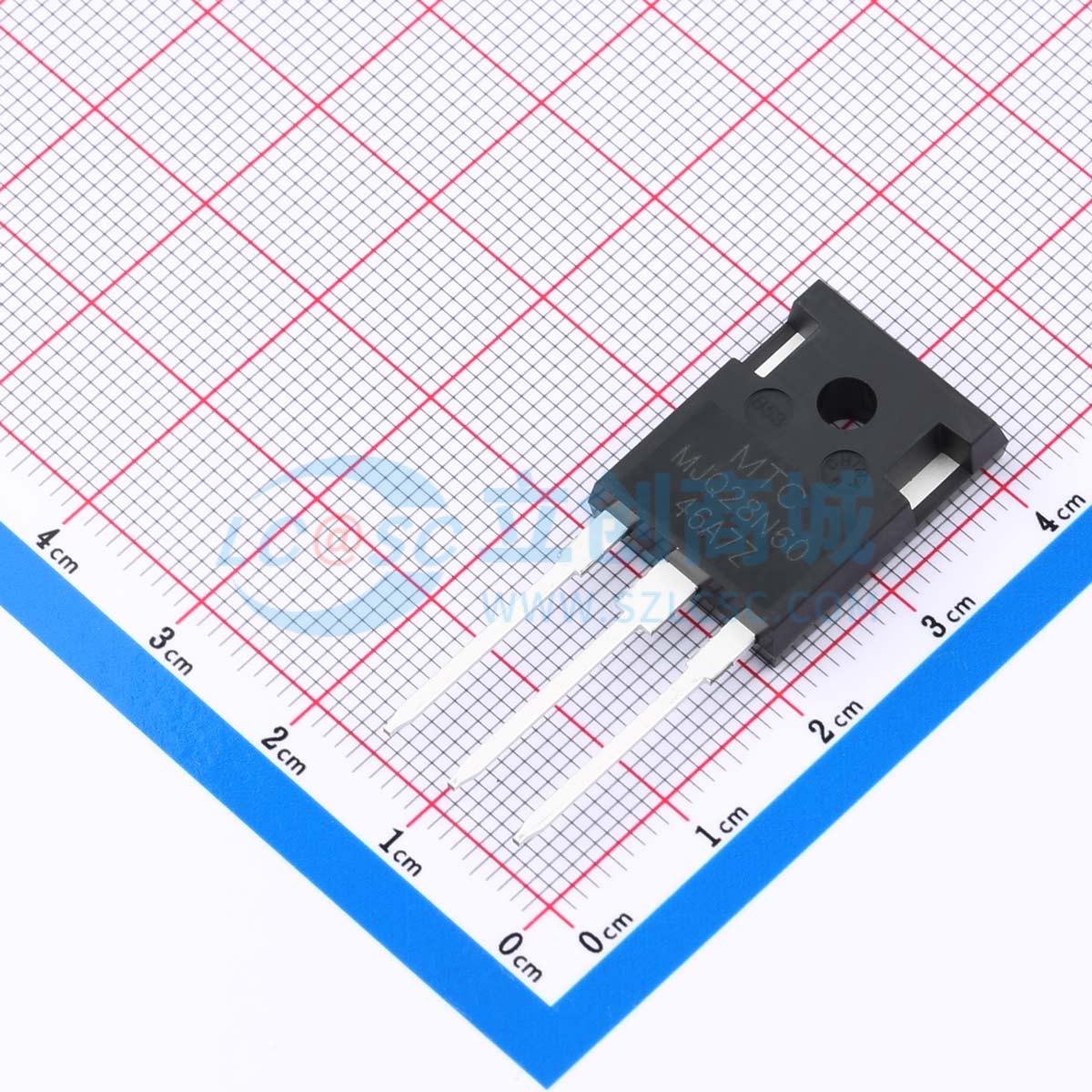 点击查看大图 MJQ28N60实物图