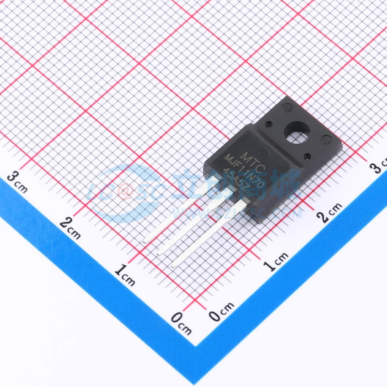 点击查看大图 MJF11N70实物图