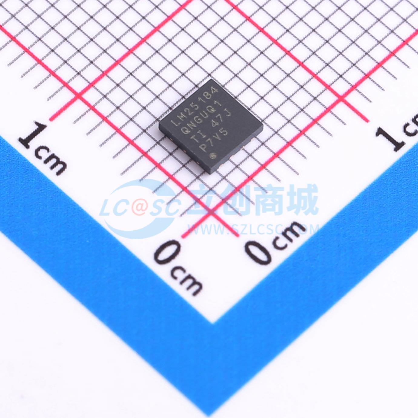 点击查看大图 LM25184QNGURQ1实物图