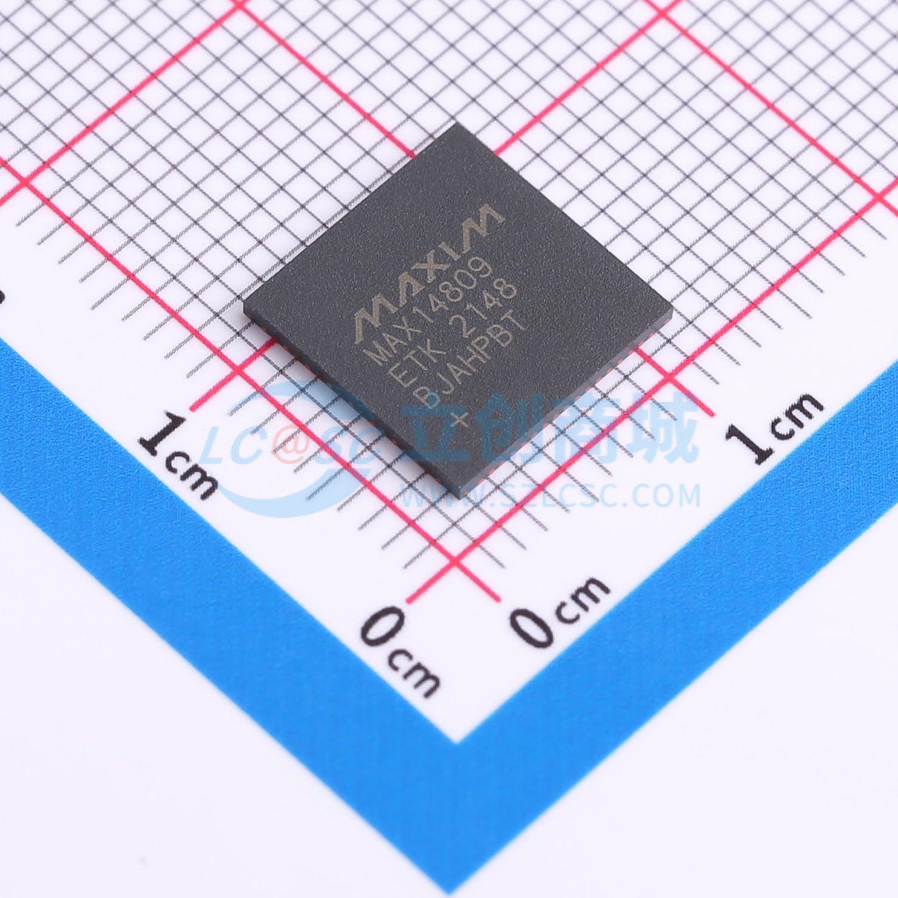 点击查看大图 MAX14809ETK+实物图