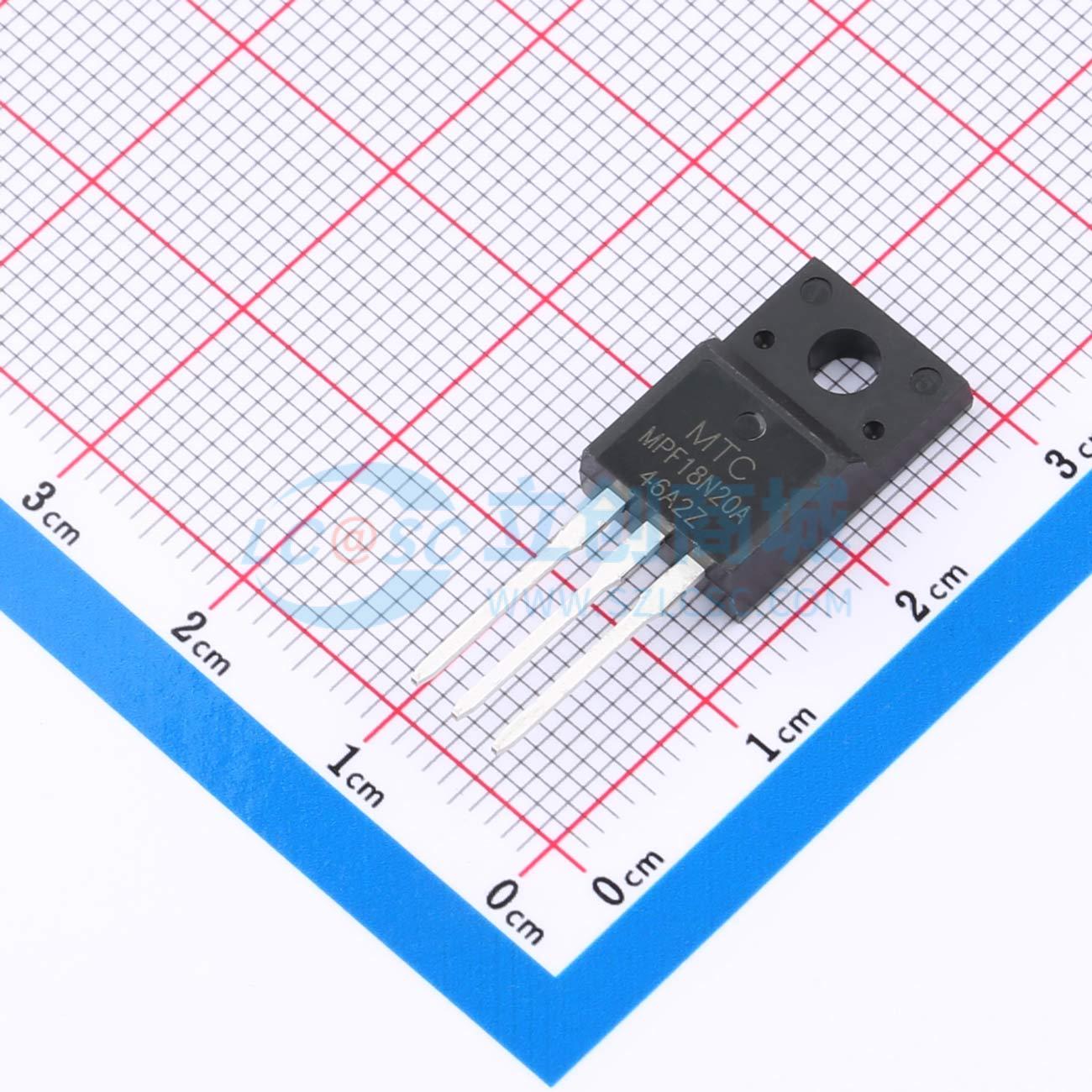 MPF18N20A实物图