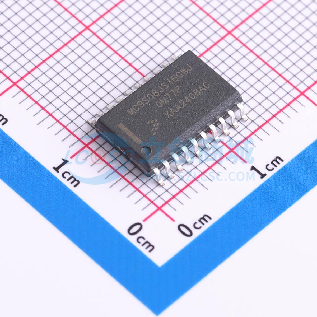 点击查看大图 MC9S08JS16CWJ实物图