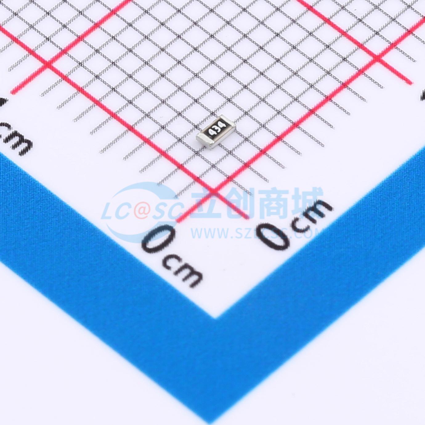 点击查看大图 PTFR0603B430KP9实物图