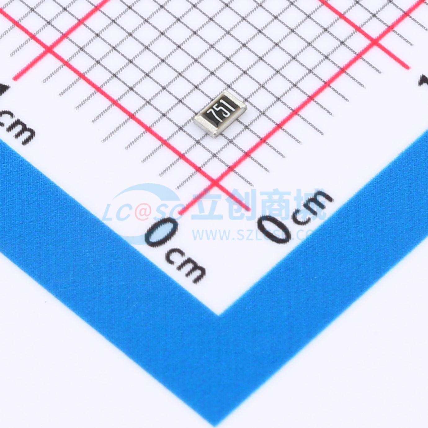 点击查看大图 PTFR0805A750RN9实物图