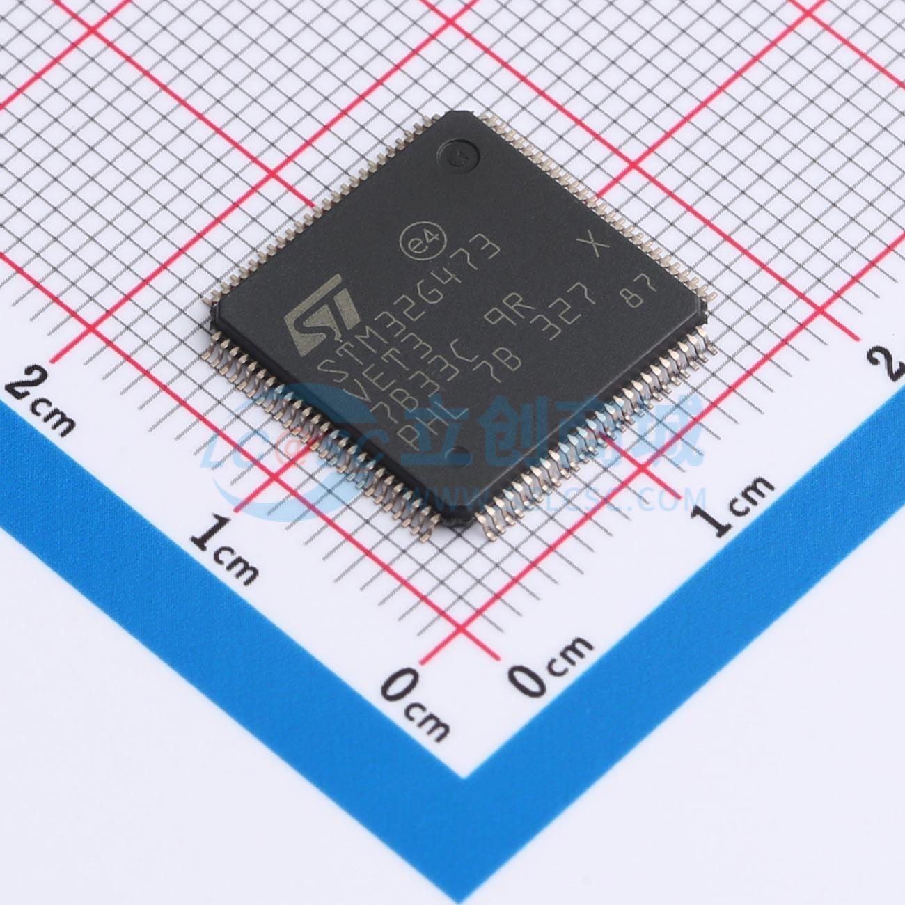 STM32G473VET3实物图