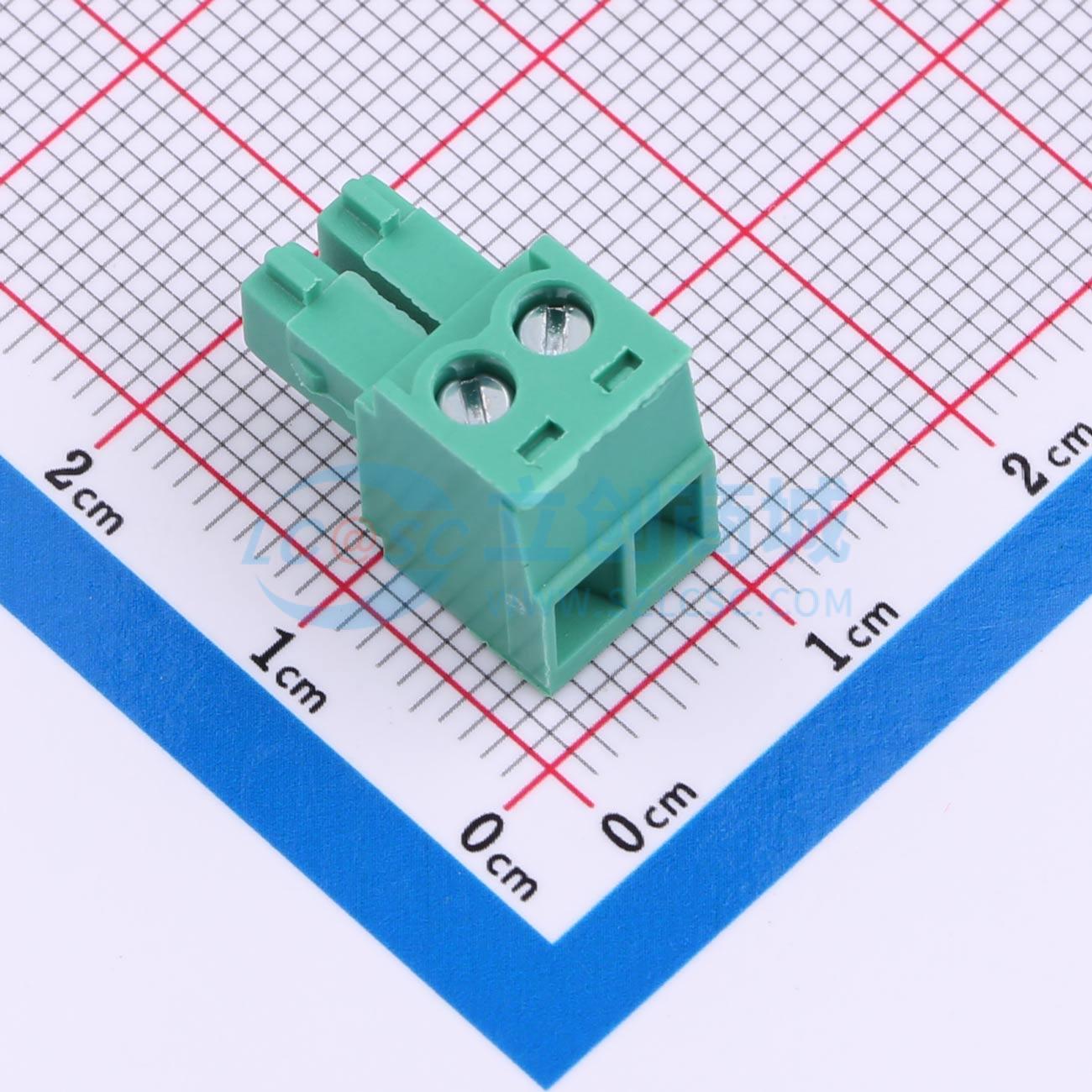 点击查看大图 2EDGK-3.81-2P实物图