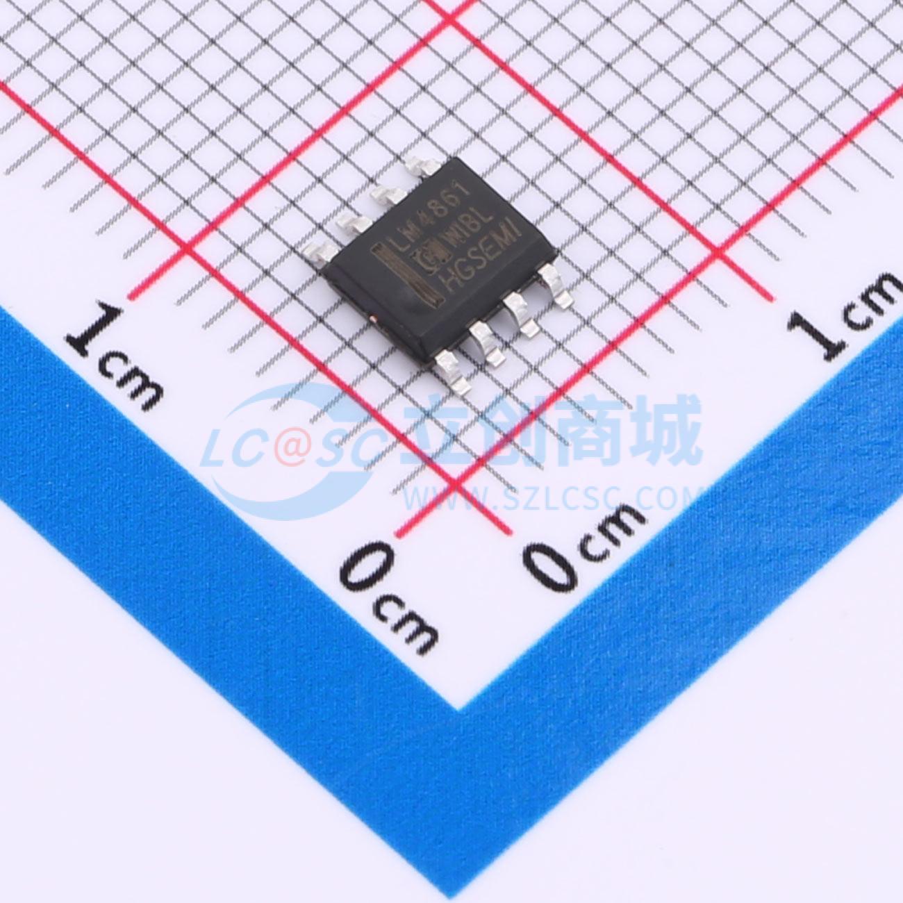 点击查看大图 LM4861ME/TR实物图