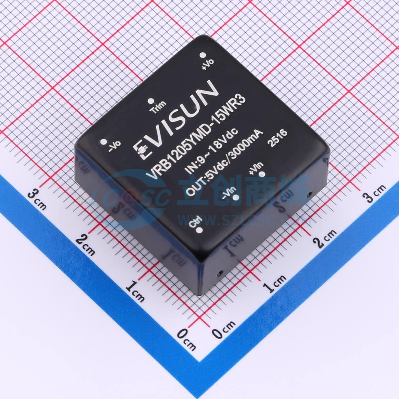 点击查看大图 VRB1205YMD-15WR3实物图