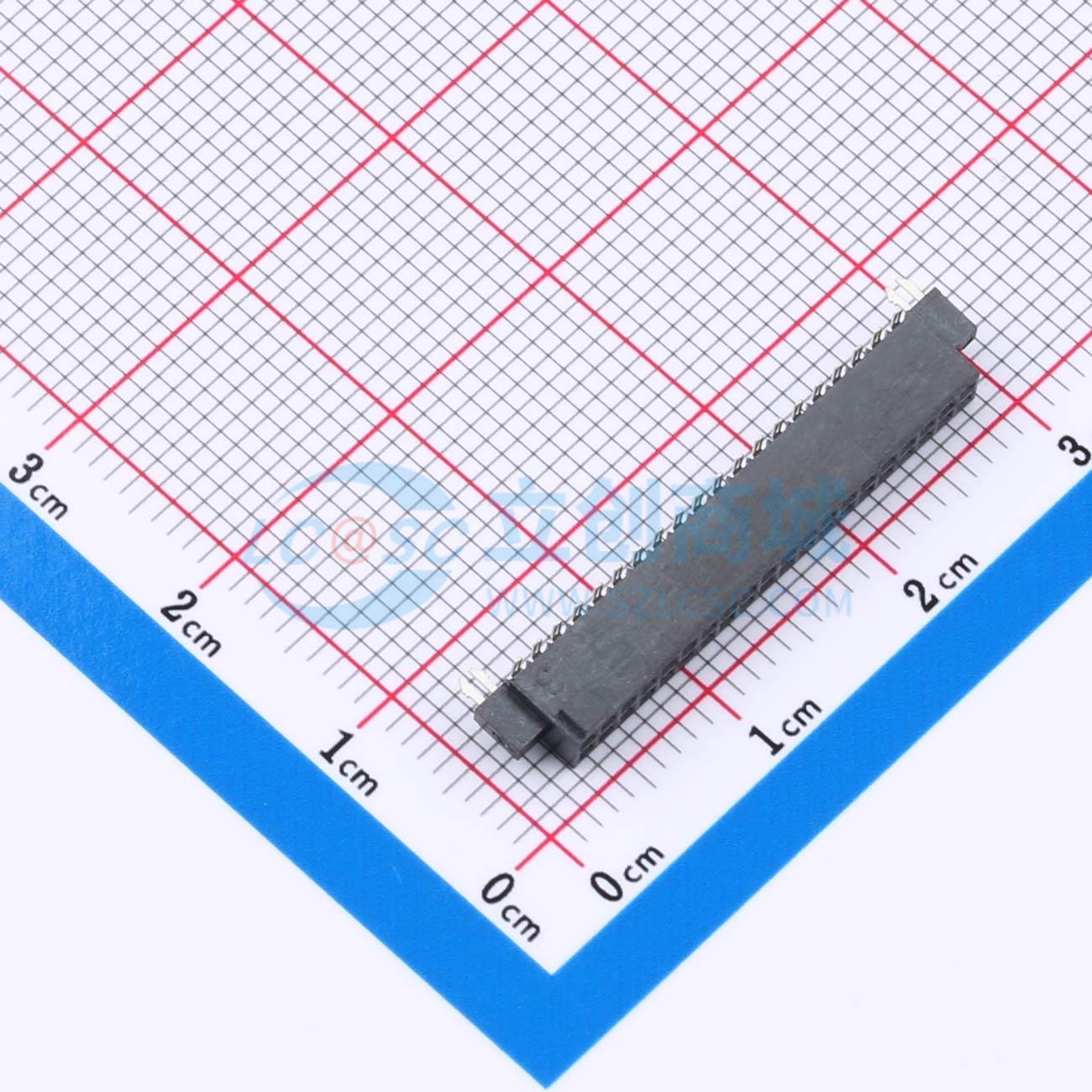 点击查看大图 SFM-120-02-L-D-LC实物图